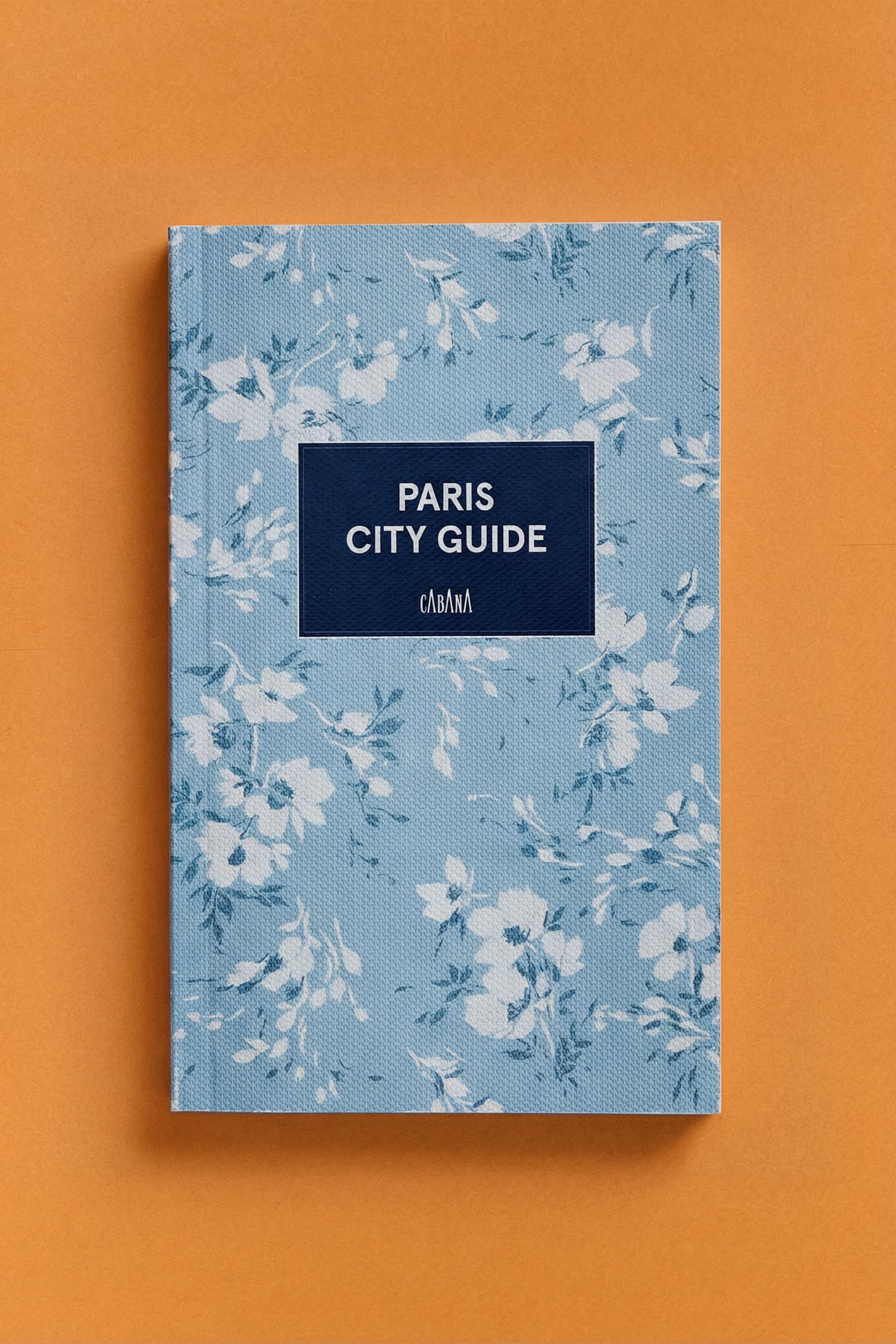 LIVRE PARIS CITY GUIDE CABANA